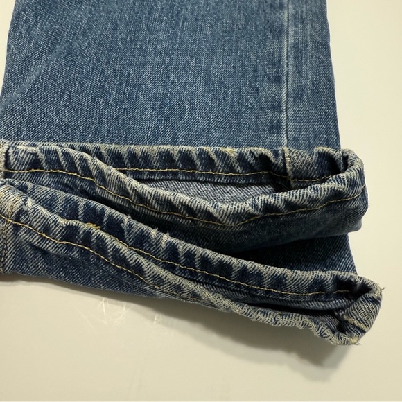 Levi's Silver Tab Jeans Straight Leg Women’s 11/12 Mid Rise 90s Y2K  Skater - Picture 7 of 13